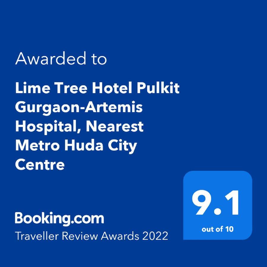 Lime Tree Hotel Pulkit Gurgaon-Artemis Hospital, Nearest Metro Huda City Centre Ngoại thất bức ảnh